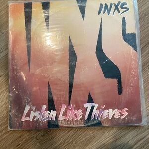 INXS Listen Like Thieves vintage Vinyl Record Depeche Mode the cure morrissey